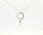 Load image into Gallery viewer, You Hold Key To My Heart 925 Sterling Silver Pendant With Chain Adjustable Length
