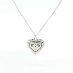 Load image into Gallery viewer, Mom I Love You 925 Sterling Silver Pendant With Chain Adjustable Length
