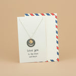 Load image into Gallery viewer, Love 925 Sterling Silver Pendant With Chain Adjustable Length
