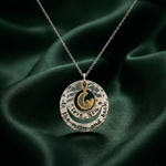 Load image into Gallery viewer, Love 925 Sterling Silver Pendant Adjustable Chain with Message Postcard