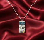 Load image into Gallery viewer, I Couldn&#39;t Say &quot; I DO&quot; Without You  925 Sterling Silver Pendant With Chain Adjustable Length
