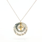 Load image into Gallery viewer, Great Things Take Time to Grow 925 Sterling Silver Pendant With Chain Adjustable Length

