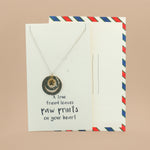 Load image into Gallery viewer, True Friend 925 Sterling Silver Pendant With Chain Adjustable Length
