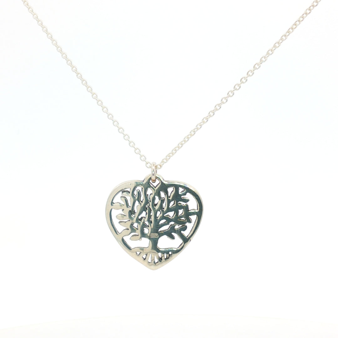 Love 925 Sterling Silver Pendant With Chain Adjustable Length