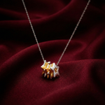 Load image into Gallery viewer, Lucky Seven 925 Sterling Silver Pendant Adjustable Chain with Message Postcard