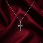 When Faith And Hope Grow 925 Sterling Silver Pendant With Chain Adjustable Length in Glass Bottle