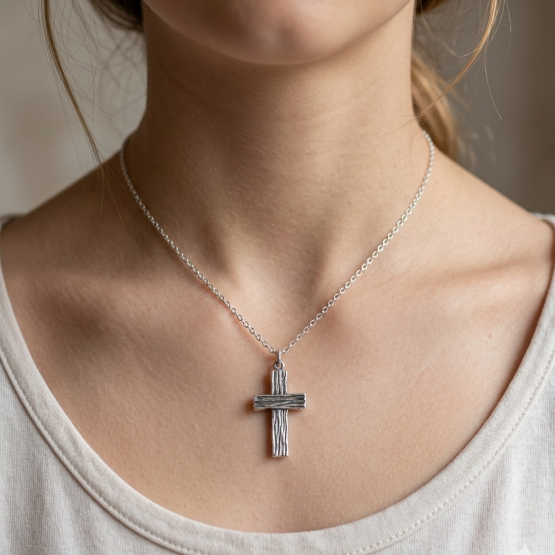 When Faith And Hope Grow 925 Sterling Silver Pendant With Chain Adjustable Length in Glass Bottle