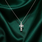 Load image into Gallery viewer, Symmbol Of Love 925 Sterling Silver Pendant With Chain Adjustable Length in Glass Bottle