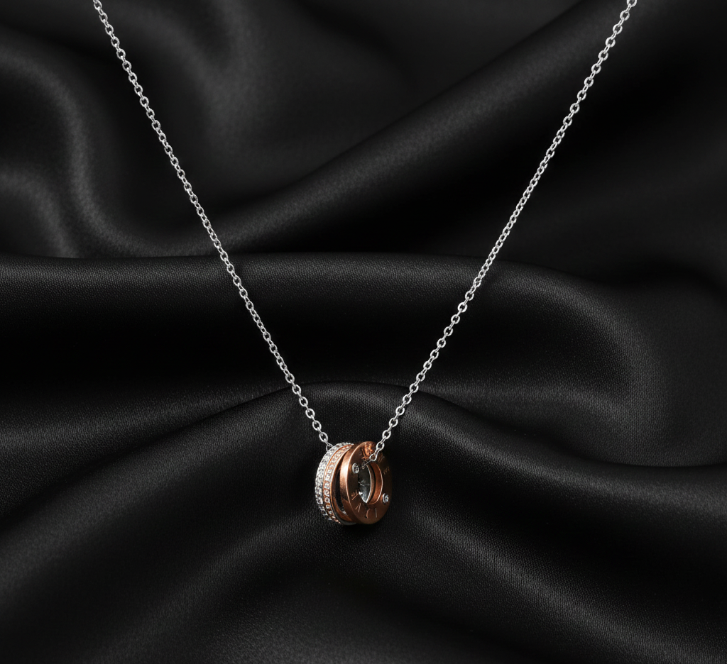 Laugh Everyday 925 Sterling Silver Pendant With Chain Adjustable Length