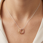 Load image into Gallery viewer, Laugh Everyday 925 Sterling Silver Pendant With Chain Adjustable Length in Glass Bottle