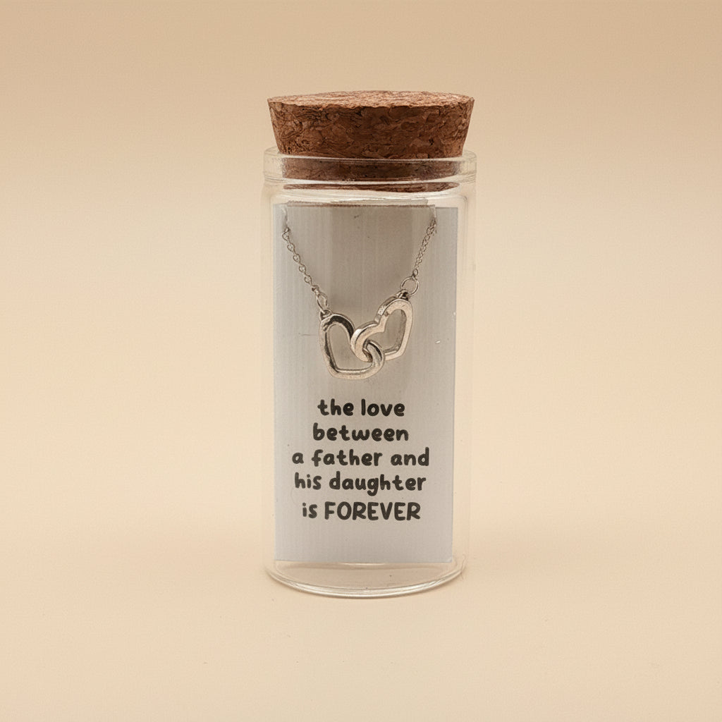 Forever 925 Sterling Silver Pendant With Chain Adjustable Length