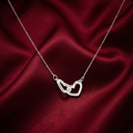 Load image into Gallery viewer, Forever 925 Sterling Silver Pendant With Chain Adjustable Length in Glass Bottle