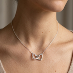 Load image into Gallery viewer, Forever 925 Sterling Silver Pendant With Chain Adjustable Length in Glass Bottle