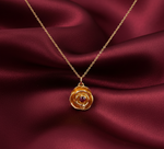 Load image into Gallery viewer, Rose 925 Sterling Silver Pendant With Chain Adjustable Length
