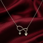 Load image into Gallery viewer, Love &amp; Forever 925 Sterling Silver Pendant With Chain Adjustable Length in Glass Bottle