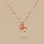 Load image into Gallery viewer, 925 Sterling Silver Plane Pendant Necklace with Adjustable Length