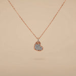 Load image into Gallery viewer, 925 Sterling Silver Heart Shape Pendant Necklace with Adjustable Length