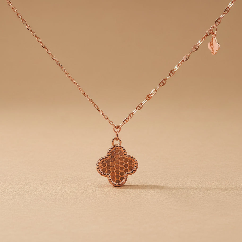 925 Sterling Silver Star Shape Pendant Necklace with Adjustable Length