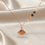 Load image into Gallery viewer, 925 Sterling Silver Love Pendant Necklace with Adjustable Length