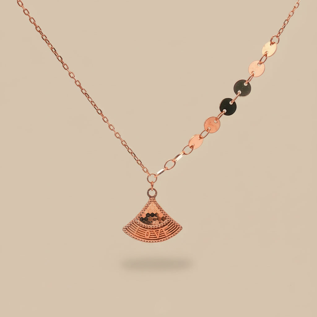 925 Sterling Silver Love Pendant Necklace with Adjustable Length