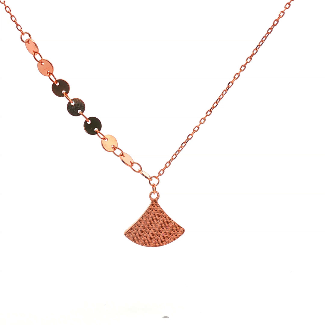 925 Sterling Silver Love Pendant Necklace with Adjustable Length
