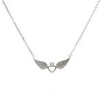 Load image into Gallery viewer, 925 Sterling Silver Heart Pendant Necklace with Adjustable Length