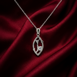 Load image into Gallery viewer, Classic Yuva Pendant with Silver Chain