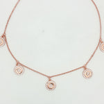 Load image into Gallery viewer, 925 Sterling Silver Round Shape Necklace with Adjustable Length