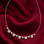 Load image into Gallery viewer, 925 Sterling Silver Round Shape Necklace with Adjustable Length