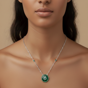 925 Sterling Silver Star Pendant Necklace with Adjustable Length