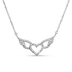 Load image into Gallery viewer, Wings of Love 925 Silver Pendant Chain
