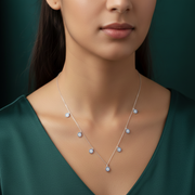 Silver Evil Eye 925 Sterling Silver Necklace