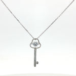 Load image into Gallery viewer, You Hold Key To My Heart 925 Sterling Silver Pendant Adjustable Chain with Message Postcard (Copy)