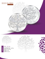 Load image into Gallery viewer, Tree of Life 999 purity Silver Coins  Available in 10 &amp; 5 GMS
