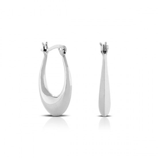 Samriddhi 925 Sterling Silver Hoop Earrings