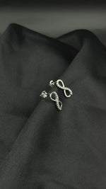 Load and play video in Gallery viewer, Infinity 925 Silver Earrings
