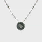 Load and play video in Gallery viewer, 925 Sterling Silver Star Pendant Necklace with Adjustable Length
