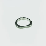 Load and play video in Gallery viewer, Sparkling  925 Sterling Silver Full Eternity Ring
