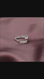 Load and play video in Gallery viewer, Charisma 925 Sterling Silver Adjustable Ring
