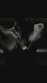 Load and play video in Gallery viewer, Yuva 925 Silver Necklaces with Adjustable Length
