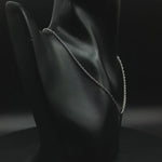 Load and play video in Gallery viewer, Silver Rope 925 Sterling Silver Chain
