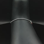Load and play video in Gallery viewer, Madhuban Red Heart 925 Sterling Silver Anklets with Adjustable Length
