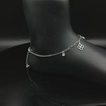 Load and play video in Gallery viewer, Madhuban Willy 925 Sterling Silver Anklets with Adjustable Length
