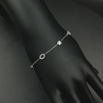 Load and play video in Gallery viewer, Odyssey 925 Sterling Silver Bracelet with Adjustable Length
