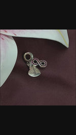 Load and play video in Gallery viewer, Infinite 925 Silver Pendant /Charm
