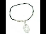 Load and play video in Gallery viewer, Designer 925 Sterling Silver Heart Hand Mangalsutra For Women 8 Inch