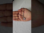Load and play video in Gallery viewer, Designer 925 Sterling Silver Star Hand Mangalsutra For Women 7.5 Inch