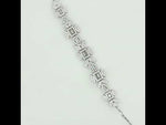 Load and play video in Gallery viewer, Celestial Chakra 925 Sterling Silver Bracelet With Adjustable Length