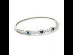 Load and play video in Gallery viewer, Blue Mirage Bracelet Openable