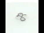 Load and play video in Gallery viewer, Royal Pear Shape 925 Sterling Silver Ring